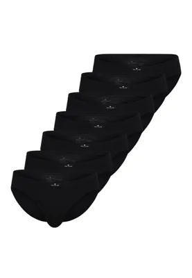 Produktbild von TOM TAILOR Herren Slip blau uni 7er Pack Größe: 6