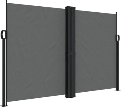 Produktbild von vidaXL Seitenmarkise Ausziehbar Anthrazit 160x1000 cm