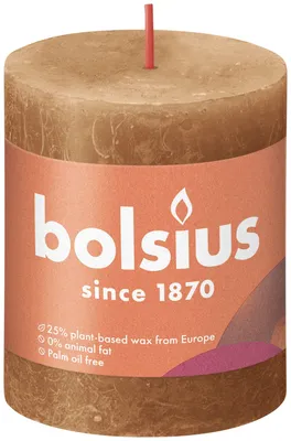 Obrázek produktu pro Svíčka Bolsius Rustik pillar spice