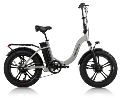 Produktbild von Fatbike aus Aluminium, niedriger Rahmen, Federung, 13-Ah-Akku