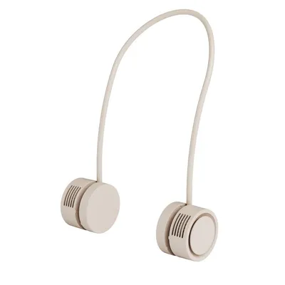 Zdjęcie produktu dla Składany wentylator na szyję z aromaterapią, ładowanie USB, kompaktowy, idealny na lato, do biura i podróży.