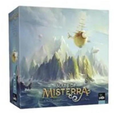 Produktbild von SitDown! | Maps of Misterra | Strategiespiele & Gesellschaftsspiele für Erwachsene und Jugendliche | Brettspiele und Logikspiele | Familienspiele für 1 bis 4 Spieler ab 10 Jahren