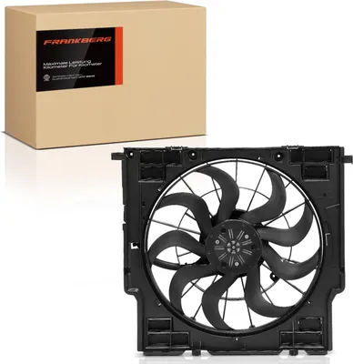 Obrázok produktu pre Frankberg 1x ventilátor chladenia motora s rámom ventilátora chladiča BMW X3 F97 G01 G08 X4 F98 G02 sDrive xDrive