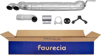 Image de Silencieux arrière FAURECIA Expertise aprèspour AUDI A3, entre autres