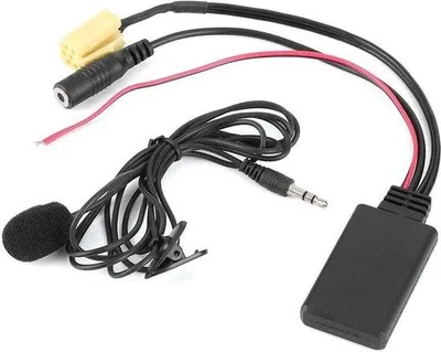 Zdjęcie produktu dla Adapter audio Bluetooth z mikrofonem – akcesorium samochodowe – 59 cali – pasuje do modeli 159/Grande Punto.