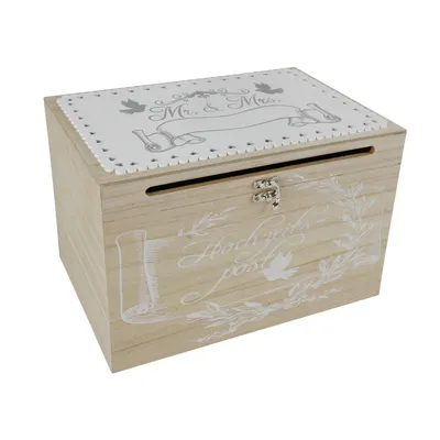Produktbild von Holzbox Hochzeitspost Wedding Kiste