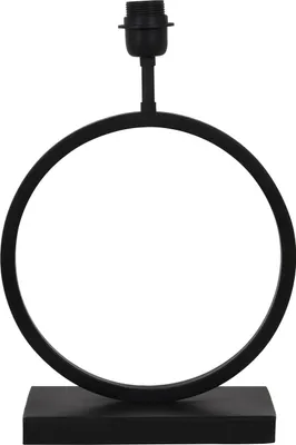 Produktbild von Light & Living - Tischlampe Liva/Velours – Schwarz/Holländischgrün – Ø35x69cm Tischlampe - Nachttischlampe, Wohnzimmer, Schlafzimmer