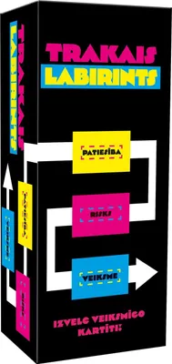 Produktbild von Taktik-Brettspiel Crazy Maze (in lettischer Sprache)