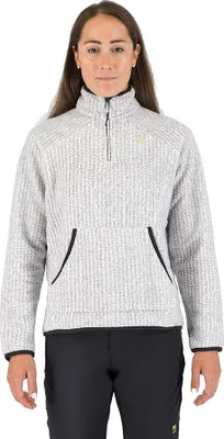 Zdjęcie produktu dla Karpos Rocchetta Fleece With Half Zip Grey S Woman Grey S