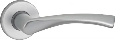 Image de Paire de béquilles Canopee pour porte, carré 7mm, argent - THIRARD