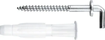 Produktbild von TOX 051 701 261, Schraubhaken & Dübelsatz, Beton, Metall, Kunststoff, Grau, 8 mm, 51 mm