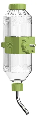 Image de Gourde pour animaux de compagnie - Bouteille d'eau pour petits animaux - Vert, 700 ml