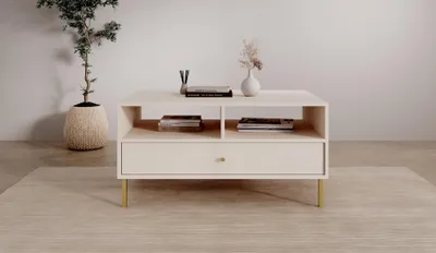 Obrázek produktu pro Konferenční stolek DENRA - béžový