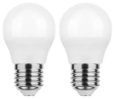 Productafbeelding van Modee LED Globelamp G80 E27 Mat - 7W 700lm 6000K - Koudwit - Vervangt 54W - 2 stuks