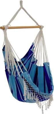 Immagine prodotto di Amaca Vivere amaca sedia amaca in cotone stile brasiliano Colore: Island Breeze