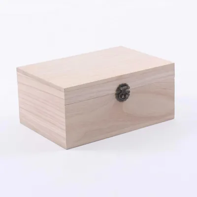 Imagen del producto de Caja de paulonia, tamaño 2 (kit de 3 unidades)