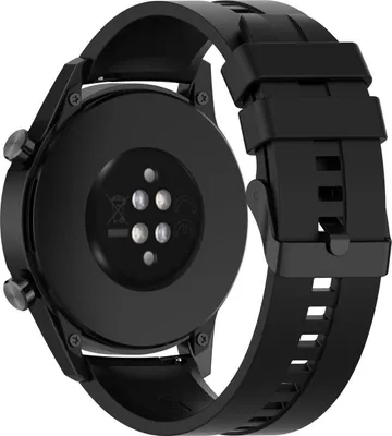 Image de Bracelet de remplacement 22mm pour Samsung Galaxy Gear S3/Gear 2 en noir Huawei Watch GT Watch 2 Pro Ticwatch Pro Pepple Time