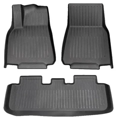 Image de Tapis de sol sur mesure pour Tesla Model Y, imperméables et antidérapants, pour le Model Y