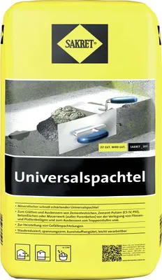 Produktbild von SAKRET Universalspachtel 20 kg