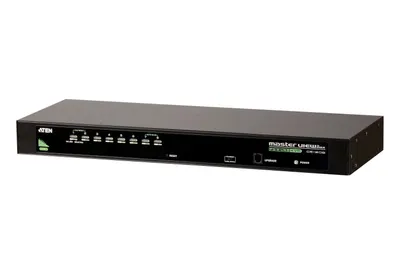 Zdjęcie produktu dla ATEN CS1308-AT-G, 2048 x 1536 px, QXGA, Możliwości montowania w stelażu, 5 W, 1U, Czarny