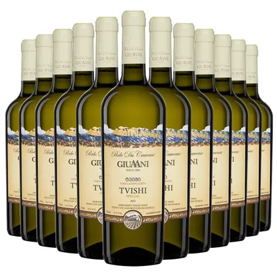 Produktbild von Giuaani Tvishi Georgischer Weißwein Lieblich (12 x 0,75L)