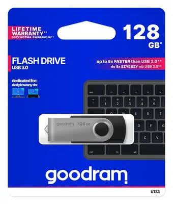 Image de USB-STICK Pendrive GOODRAM UTS3 128GB USB 3.2