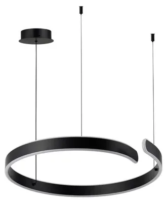 Produktbild von Rabalux 72115 Pendelleuchten Silnora LED 45 Metall Silikon schwarz