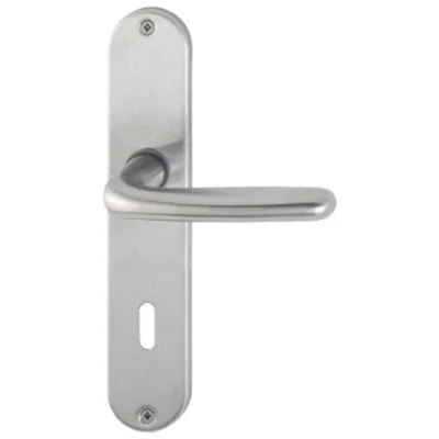 Produktbild von Langschildgarnitur Cardiff E1850Z/302 VA F69 PZ 72mm DIN L/R HOPPE