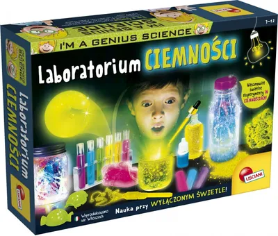 Produktbild von Lisciani Mały Geniusz Laboratorium Ciemności Gra Edukacyjna