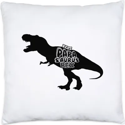 Produktbild von Best Papa-Saurus-Rex Kissen Inkl. Füllung T-Rex Geschenkidee Für Besten Papa der Welt Dinosaurier Lustig