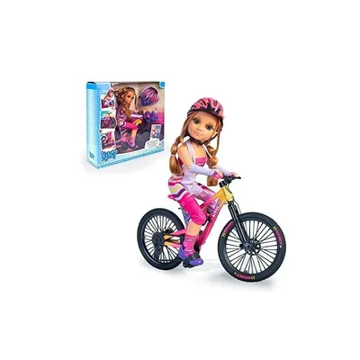 Produktbild von Bewegliche Puppe Kniegelenken und Puppenfahrrad Spielzeug59€