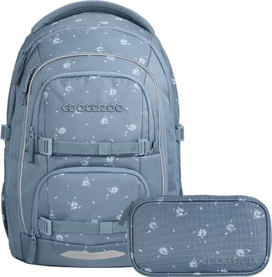Produktbild von Coocazoo, Schulrucksack-Set PORTER, Bloomy Daisy 2-teilig