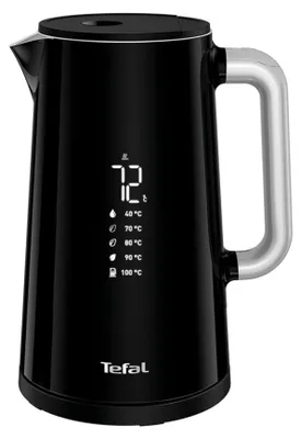 Produktbild von Tefal KO851, 1,7 l, 1800 W, Schwarz, Kunststoff, Wasserstandsanzeige, Überhitzungsschutz