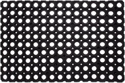 Produktbild von Ringgummimatte  schwarz, 40 x 60 cm