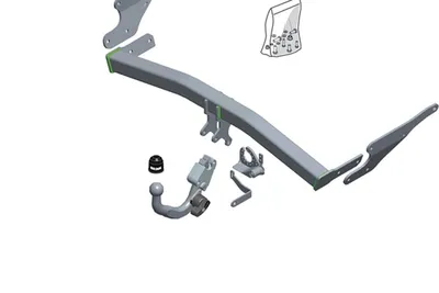 Produktbild von BRINK 669400 Anhängerkupplung 2100kg Max für MAZDA CX-5 (KE, GH) CX-5 (KF)