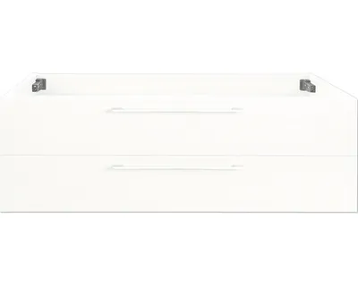 Produktbild von Differnz Waschbeckenunterschrank Somero BxHxT 120 x 45 x 38 cm weiß hochglanz