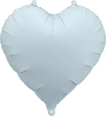 Immagine prodotto di Palloncino in foil Cuore, 45cm, azzurro, 45cm