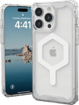 Image de Uag Plyo Magsafe Case pour Iphone 15 Pro - Blanc transparent