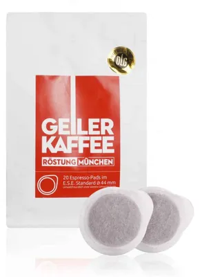 Produktbild von GEILER Kaffee München 20 ESE Pads
