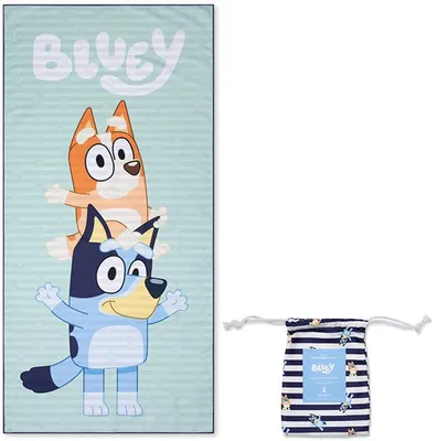 Produktbild von Swim Essentials Strandlaken Strandtuch Bluey Muster 135 x 65 cm | Beach Towel