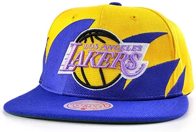 Produktbild von Mitchell & Ness Snapback Cap NBA Sharktooth LA Lakers yellow/purple