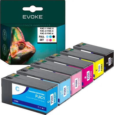 Obrázek produktu pro 6x inkoustová kazeta pro Epson PJIC1 PJIC2 PJIC3 PJIC4 PJIC5 PJIC6 ️