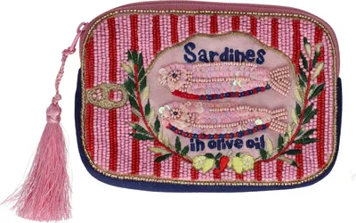 Produktbild von Gift Company Kosmetiktasche Elodie Sardines Rosa (10x14,5cm)