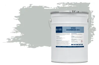 Produktbild von Wixx Zaunbeize UV+ - RAL 7035 | Hellgrau - 1L