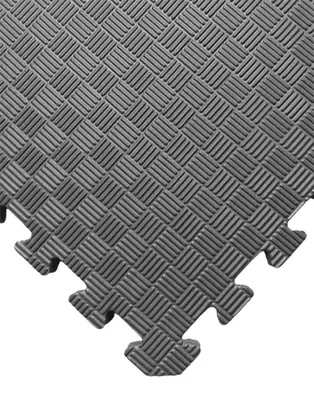 Produktbild von TATAMI PUZZLE Matte – Einfarbig – 50 x 50 x 1,3 cm Fitnessmatte, grau