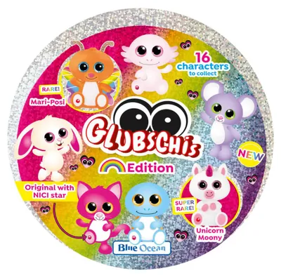 Produktbild von Blue Ocean Glubschis Sammelfiguren Rainbow Serie 6 - Glubschi Glitzer Figur - 1 Tüte