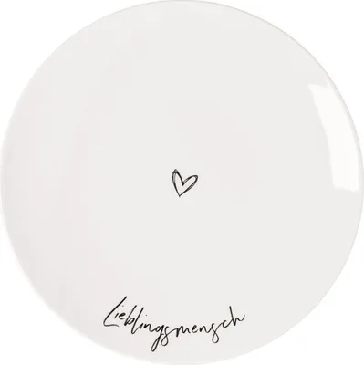 Zdjęcie produktu dla Villeroy & Boch talerz śniadaniowy / talerz do ciasta "Lieblingsmensch" 21 cm