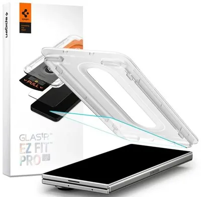 Obrázok produktu pre Spigen GLAS.tR EZ Fit Pro HD, Samsung, Galaxy Z Fold 7, Priehľadná, 1 kusov