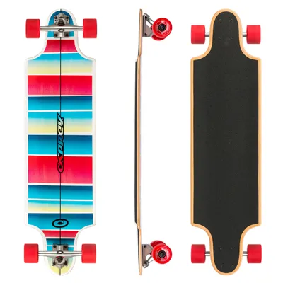 Image de Osprey Stripe II 38" Dropdown Twin Tip Longboard - ABEC 9