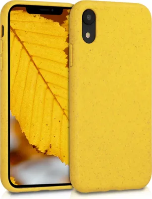 Produktbild von kalibri Case kompatibel mit Apple iPhone XR - Hülle Handy - Handyhülle Gelb